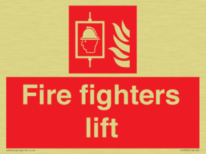 Fire fighters lift